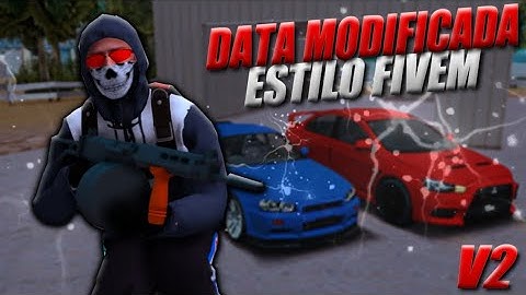 SAIU! MINHA DATA MODIFICADA V2 ESTILO FIVEM (Sem Bug de Render e Anti Lag - PARA SAMP LAUNCHER E PC
