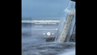 Download lagu message in a bottle - taylor swift speed up reverb