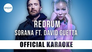 Sorana - redruM ft. David Guetta (Official Karaoke Instrumental) | SongJam