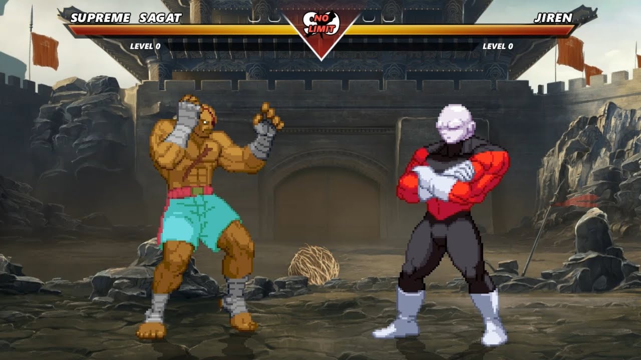 SUPREME SAGAT vs JIREN - High level insane fight❗