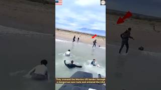 Mexico To Usa Border Crossing 🇺🇲 | Usa Donkey #shorts (part 469)