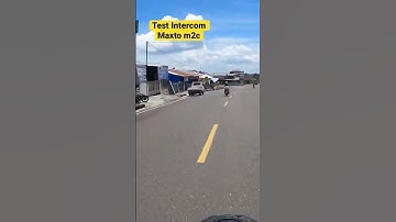 Hasil rekaman percakapan intercom maxto m2c di Gopro hero 9 #shorts