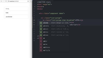 Bootstrap 4 中文教程：List group：列表群组