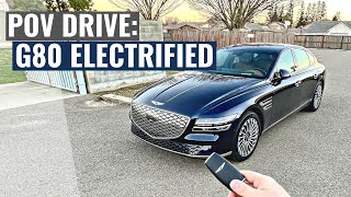 POV Drive: 2023 Genesis Electrified G80 AWD