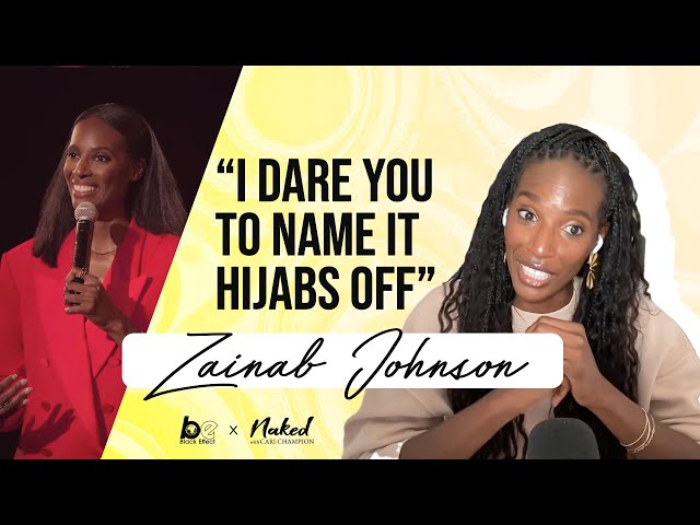 You can't just wing it with someone's name 😭 @Zainab Johnson #HijabsO, Hijab Taken Off