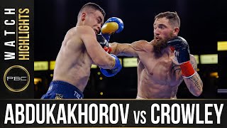 Abdukakhorov vs Crowley HIGHLIGHTS: December 11, 2021 | PBC on SHOWTIME