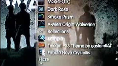 My Custom PS3 Themes (XMB)