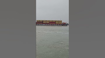 Tàu Container #xuhuong #sôngnước #nhachaymoingay #dulich #thuyen #containerships