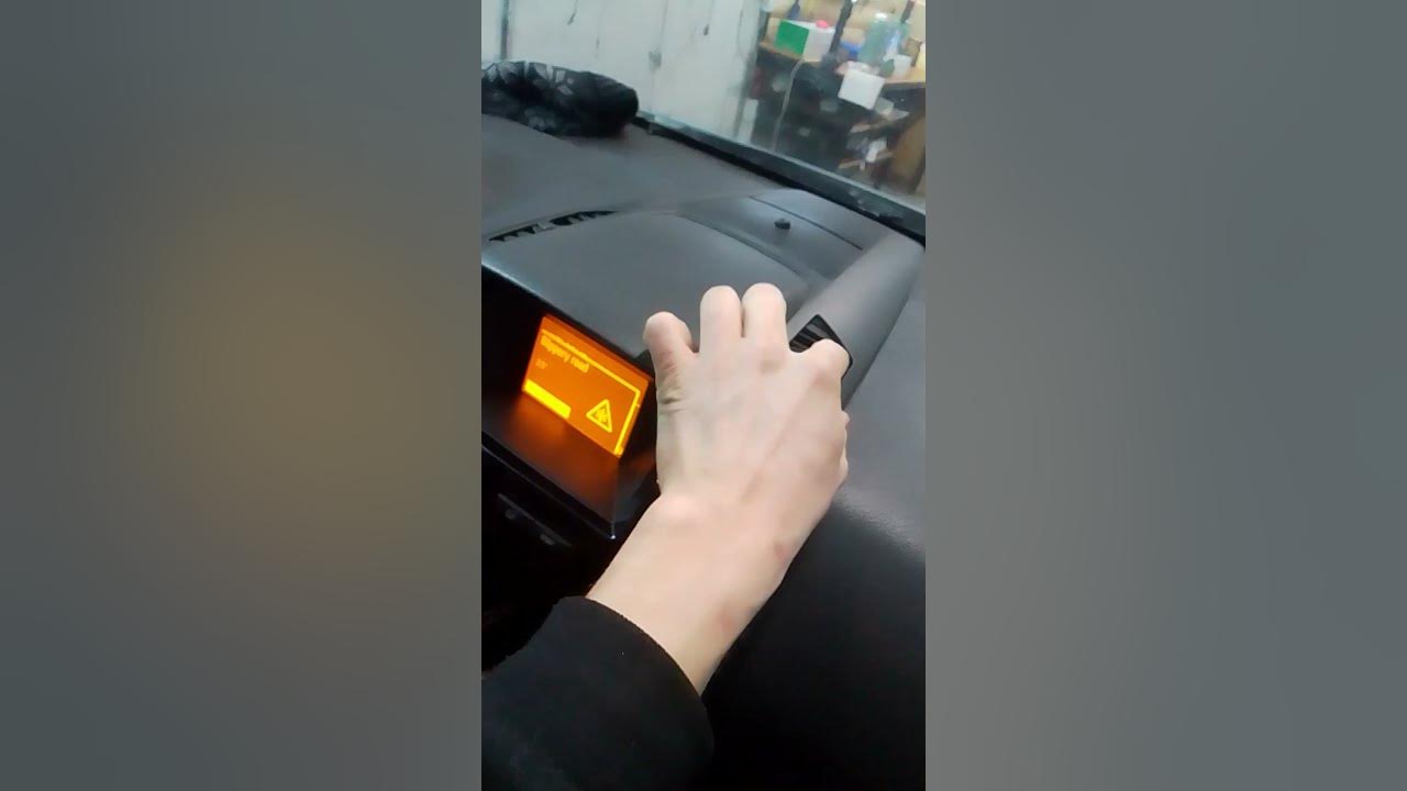 Опель Зафира В снятие магнитолы андроид - YouTube