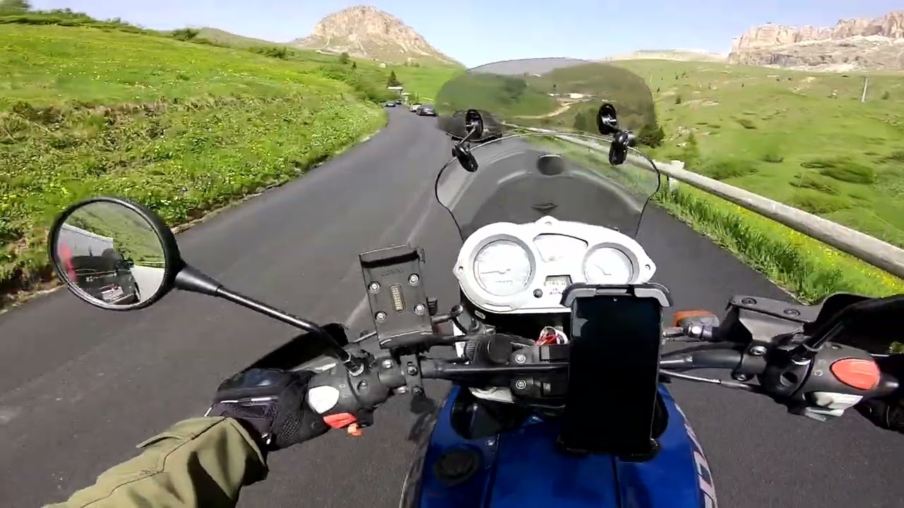 BMW F650GS Dakar - Dolomites: Mountain Pass Pordoi