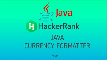 #13 Java Currency Formatter | Hackerrank Java Solutions