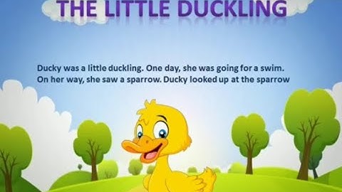 The Little Duckling Story
