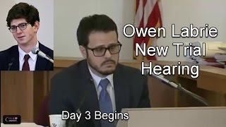 Owen Labrie New Trial Hearing Day 3 Part 1 02/23/17