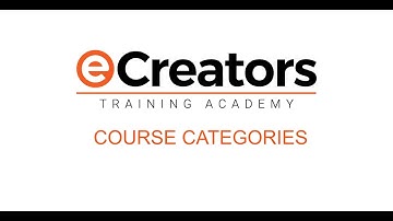 Course Categories - How to, Moodle, Learnbook, LMS, eCreators
