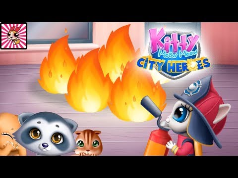 Kitty Meow Meow City Heroes - Fun Animals Care Games for Boys and Girls - Cats to the Rescue