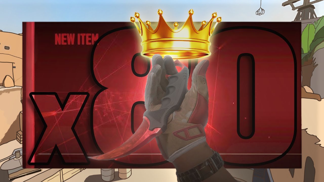 80 Knife Trade Ups... $25,000 Insane Profit...