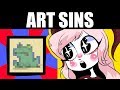 THE 7 DEADLY DRAWING SINS! [Big Mistakes that Hold Artists Back]