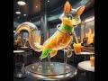 Glass Fox Juice Dispenser