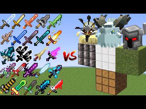 Which Swords is the strongest against Mowzie’s Mobs?