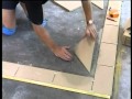 How to Tile & Grout Part 3: Tiling The Floor, The Best Way to tile a floor start to finish