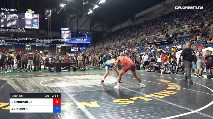 126 Lbs Cons 64 1 Joseph Semerad Missouri Vs Cody ...