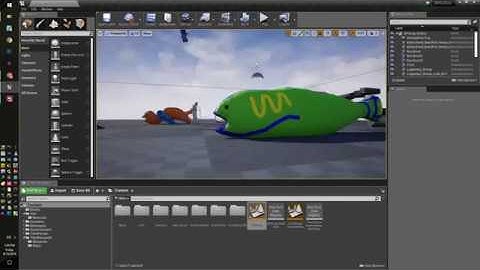 Unreal Engine - 3d Fish Levels: Part One (Levels 1 + 2)