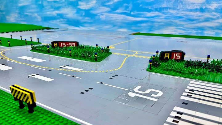 Flughafen: Riesen-Fläche fürs Rollfeld - Bau einer Lego Stadt Teil 302.
