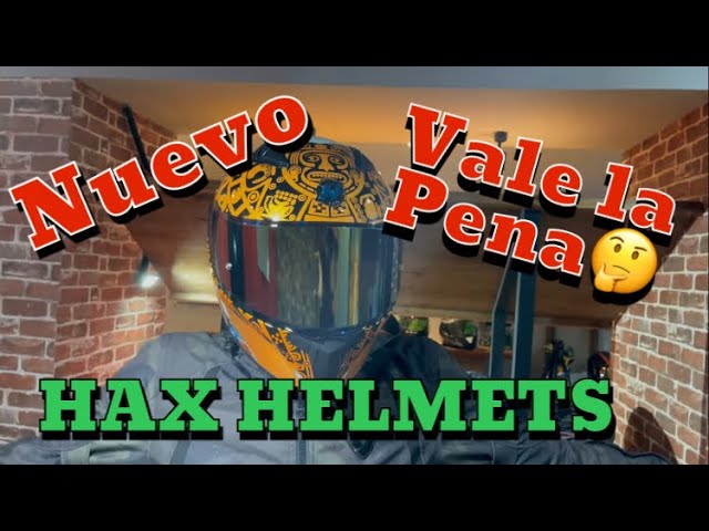  HAX Impulse - Casco de motocicleta de cara completa aprobado  por DOT y ECE, serie HAX Impulse que brilla en la oscuridad, doble ala  trasera, listo para pinlock, ligero y duradero