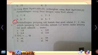 Rumus cepat perbandingan matematika sd dan olimpiade - jurus 7 detik