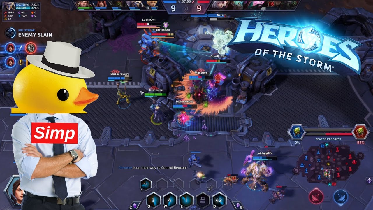 Heroes of the Storm episode 81: Simp - YouTube
