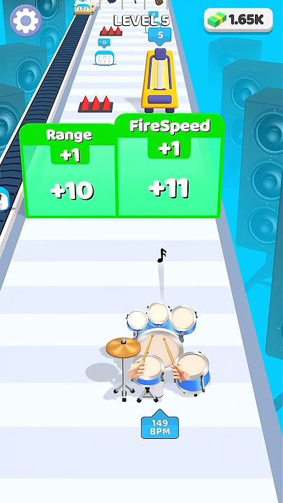 The Drum Shooter Run Level 5 #shorts