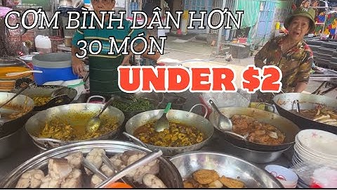 Ăn trưa $35k Ngon Nhất Quận 4 Cơm Bình Dân Đáng Tiền! | DELICIOUS and CHEAP Lunch in District 4
