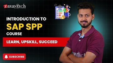 Introduction to SAP SPP Course | ZaranTech