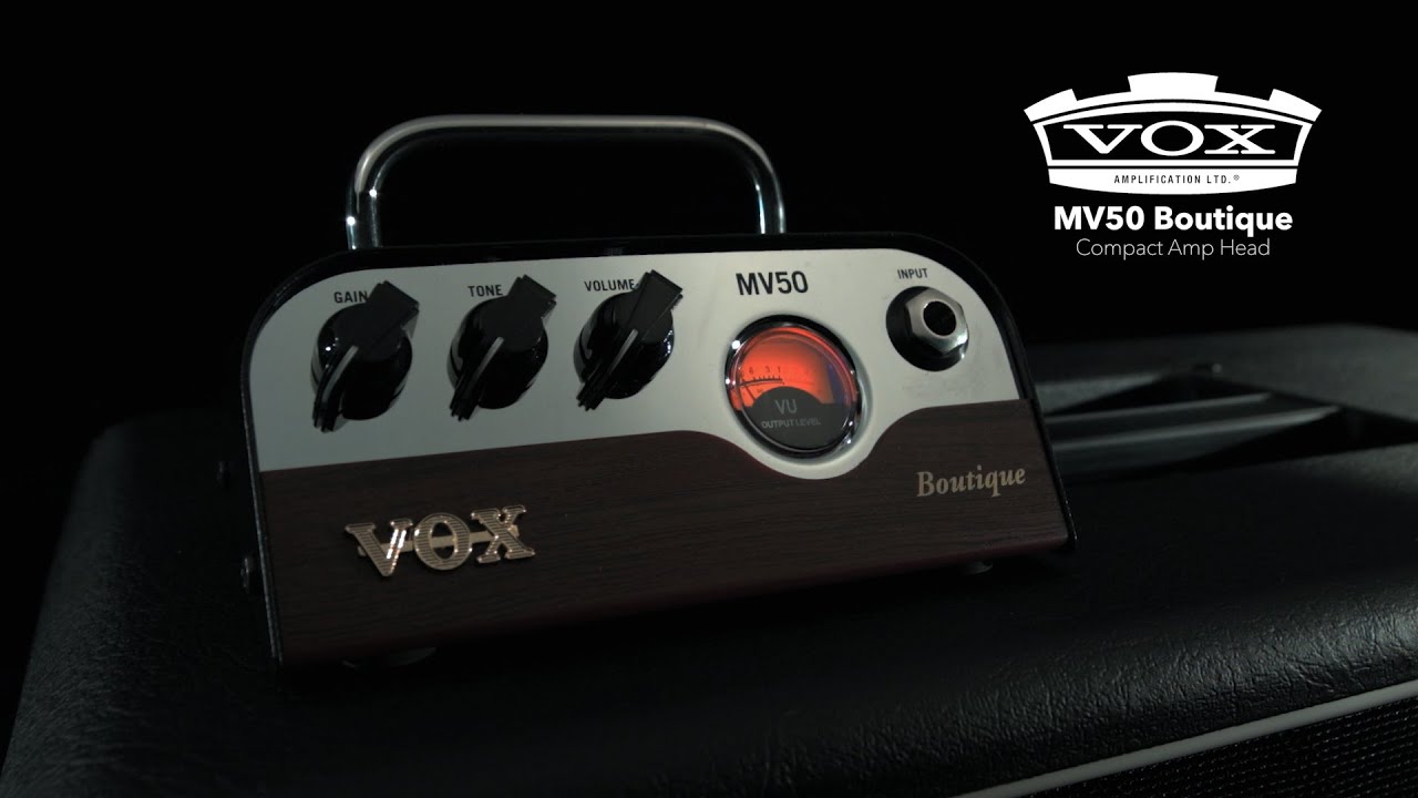 Vox MV50 Boutique Compact Amp Head | Gear4music demo