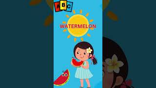 W For Watermelon  Abc  Toddler Learning S Giggle And Learn kids abcd