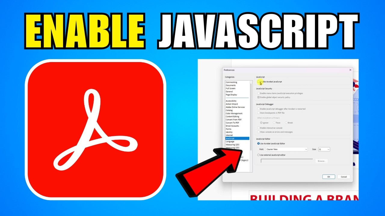 How To Enable JavaScript On Adobe Acrobat (2026) (New Update) - YouTube