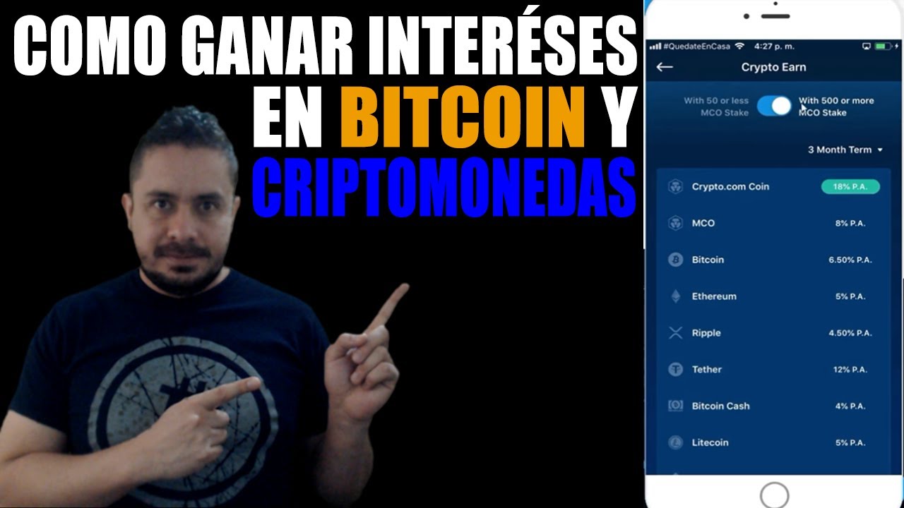 Como Funciona CRYPTO.COM 🔥 GANA INTERESES en el EARN
