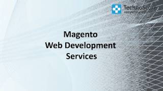 Magento Web Development Services At Technoscore