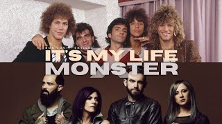 [MASHUP] Bon Jovi X Skillet - It's My Life X Monster | Music Video Resimi
