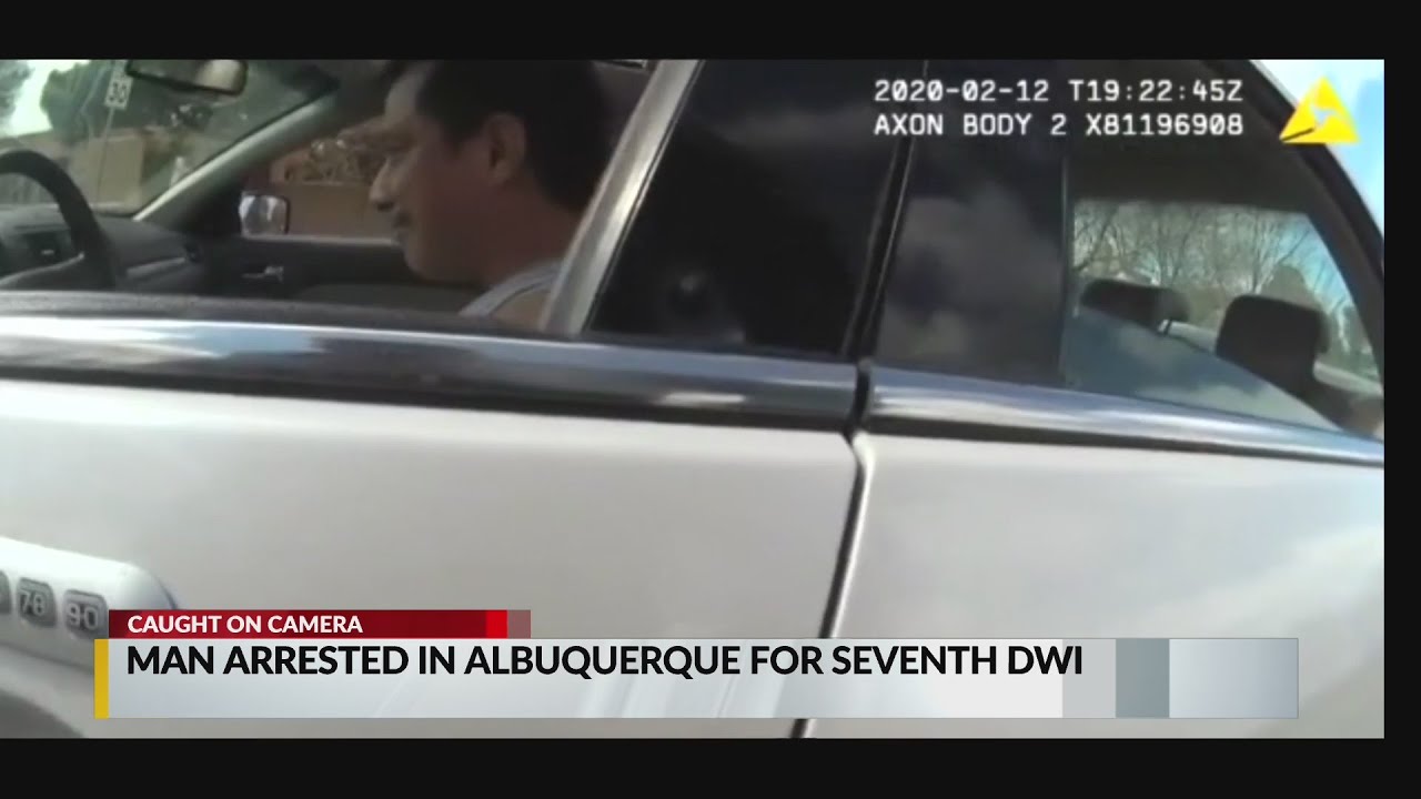 Man in Albuquerque arrested 7th time for DWI - YouTube