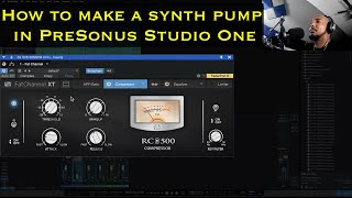 How To Make A Synth Pump in PreSonus Studio One
