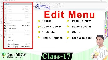 #17 Edit Menu in CorelDraw | CorelDraw Tutorials