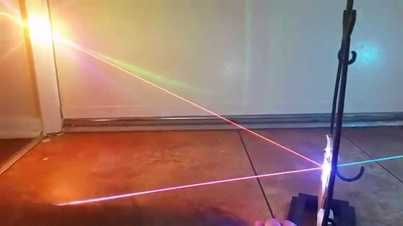 RGB white laser split beam tuning YouTube