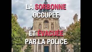 Fac bloquée: la Sorbonne évacuée