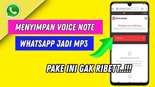  Cara Menyimpan Voice Note Whatsapp Menjadi Mp3