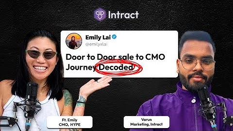 Web3 Growth Insights with Emily Lai, CMO of Top Web3 Marketing Agency, HYPE | Intract Gems Podcast