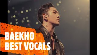 Nu'est Baekho Best Live Performances / High Notes  Compilation