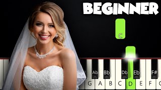 Wedding March - Felix Mendelssohn | BEGINNER PIANO TUTORIAL + SHEET MUSIC by Betacustic