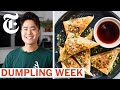 Eric's Crispy Kimchi Dumplings (Napjak Mandu) | Dumpling Week | NYT Cooking