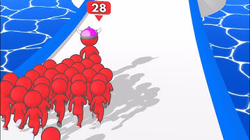 Crowd Battle 3D: All Levels Gameplay Android, iOS (Levels 1-5)